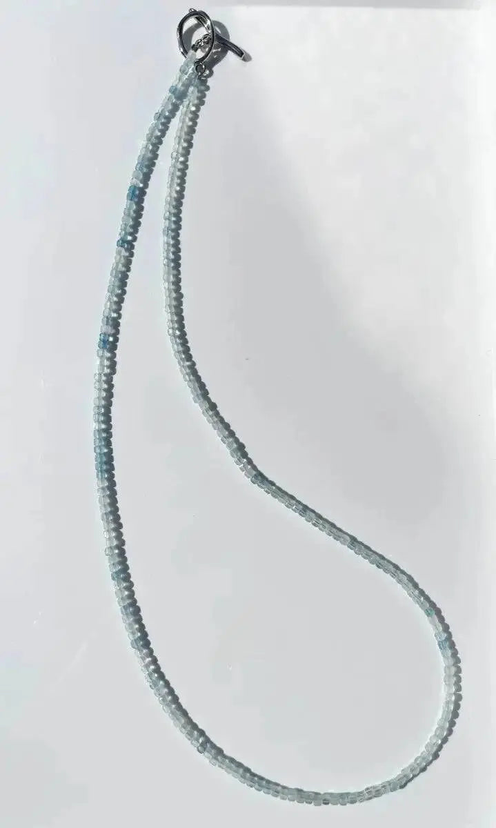 Sea Breath – Aquamarine Necklace view 6